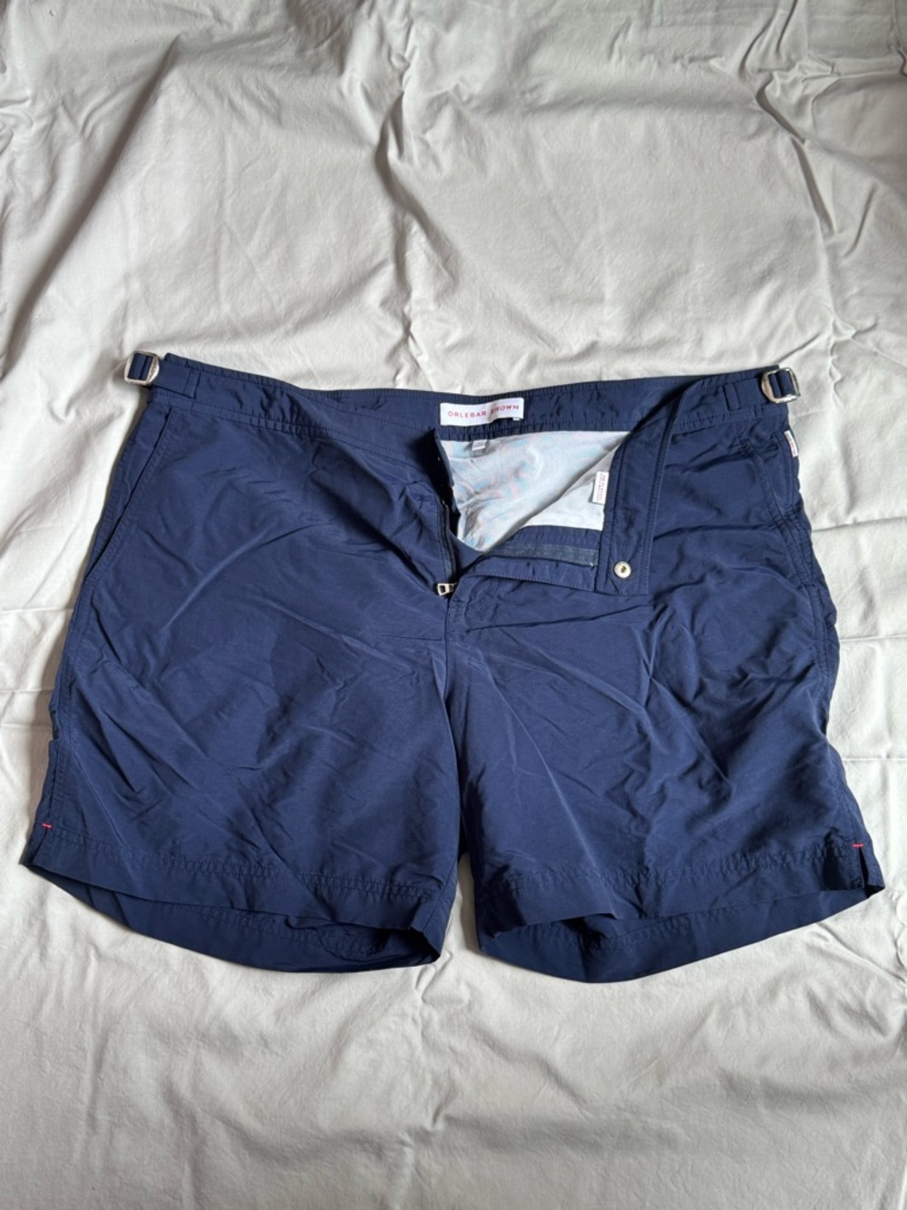 Orlebar Brown Bulldog Navy Men's Swim Trunks size 38